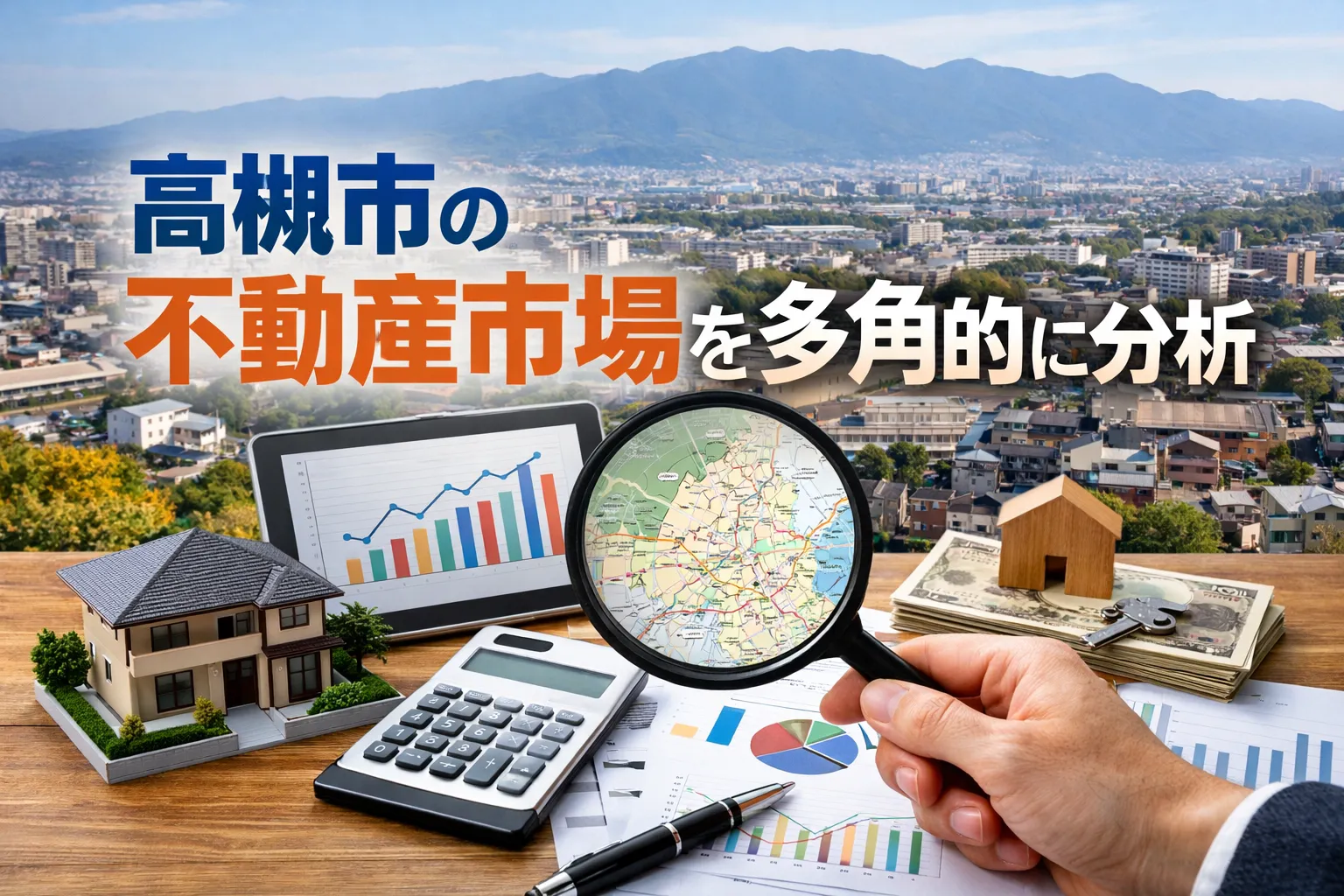 不動産市場と大阪府高槻市の地価推移や富裕層住宅地動向を徹底分析