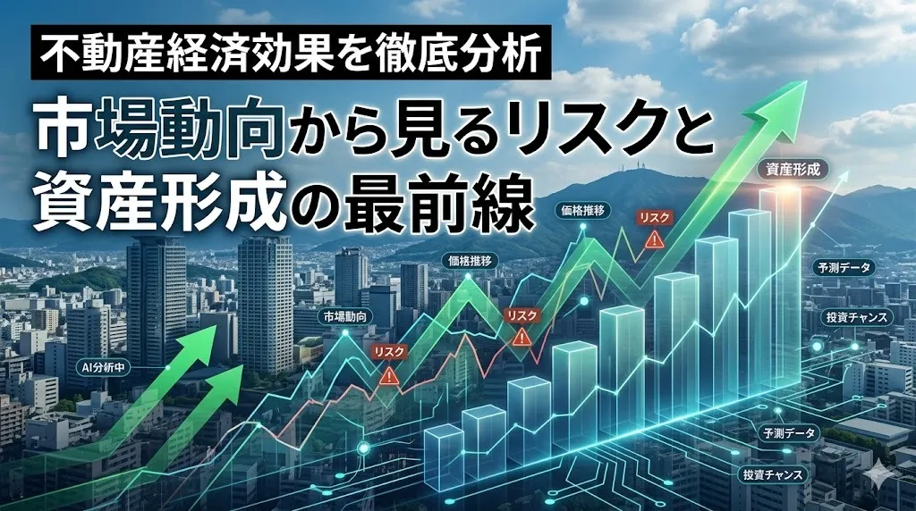 不動産経済効果を徹底分析し市場動向から見るリスクと資産形成の最前線